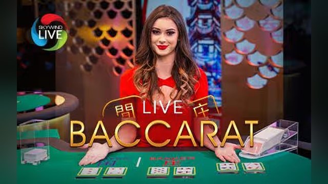Portada de Baccarat en vivo en el lobby