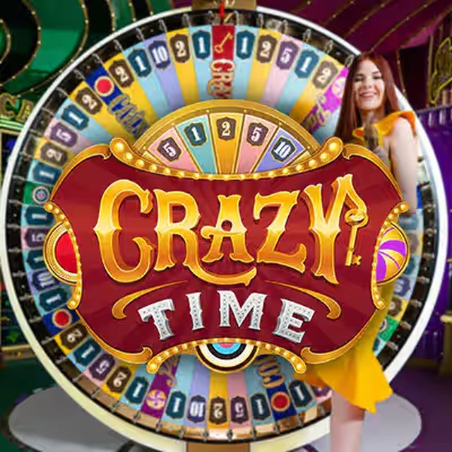 Portada de Crazy Time en el lobby