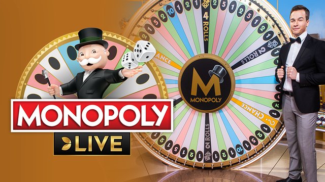Portada de Monopoly Live en el lobby